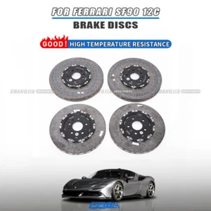 Original New Front Rear brake disc For Ferrari SF90 12C 779769 771436 Set of 4 - Picture 1 of 15