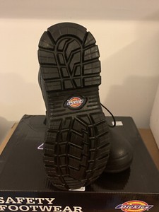 Dickies Black Workwear Boots for Men 