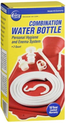 Cara Botella de Agua, Ducha y Enema Kit Combinado Foto 1 de 2