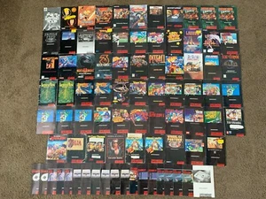 Choose Your Instruction Manual / Booklet for Super Nintendo SNES Replacement - Picture 1 of 165