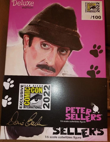INFINITE STATUE KAUSTIC PLASTIK PINK PANTHER PETER SELLERS SDCC Exclusive 2 FIGS Cover