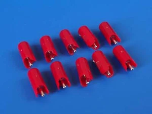 MARKLIN H0 - 71415 - 10x MALE / NEW STYLE PLUGS / RED - Picture 1 of 2