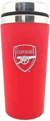 Arsenal FC Travel Mug Aluminum Official Licensed Coffee Cup Birthday - Image 1 of 4