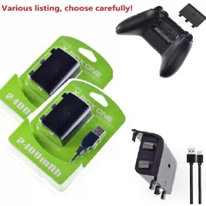 Neu wiederaufladbarer Akku Microsoft für Xbox One/One S Wireless Controller - Bild 1 von 30
