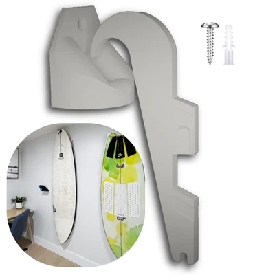 Vertical Surfboard Wall Mount- Hidden Floating Display for Shortboards, Mid L... - Image 1 of 4