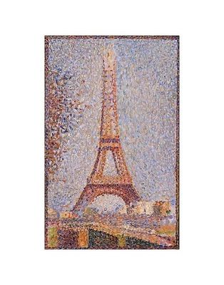 Eiffel Tower 1889, Georges Seurat,  Wall Decor Art Print Poster 14" x 11" 1606 - Image 1 of 2
