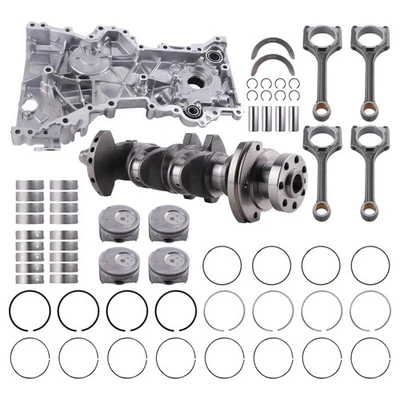 Engine Rebuild Set w/ Pistons Rods Crankshaft for Hyundai Elantra 23510-2E410 - Image 1 of 4