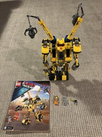 LEGO The LEGO Movie: Emmet's Construct-O-Mech (70814) Incomplete With Manual