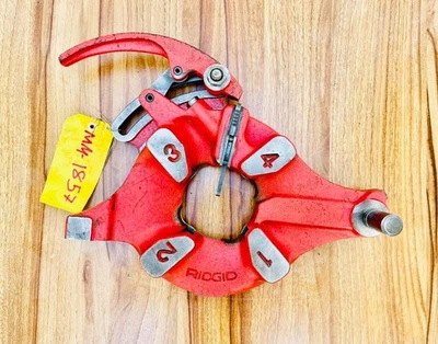 Ridgid Receding Die Head Pipe Threader/Threading Machine 1/2" to 2" NPT - Image 1 of 4