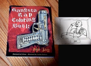 Gangsta Rap Malbuch von Aye Jay NEU! - Bild 1 von 1