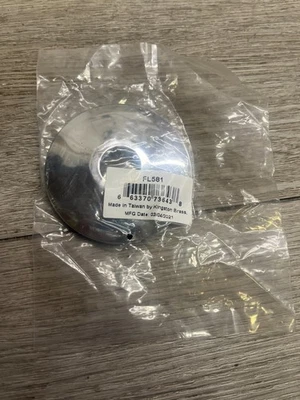 FL581 Made to Match 5/8" OD Brass Flange Polished Chrome - Kingston Brass - Image 1 of 2