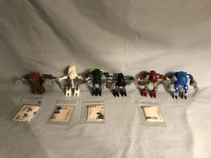 Lego MATORAN VOYA NUI 8721 8722 8723 8724 8725 8726 BIONICLE 100% complete set - Picture 1 of 11