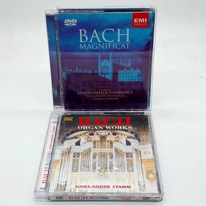 Bach Magnificat and Bach Organ Works DVD Audio Surround Sound - Picture 1 of 5