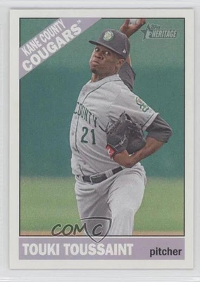 2015 Topps Heritage Minor League Edition Touki Toussaint #55 - Image 1 of 2