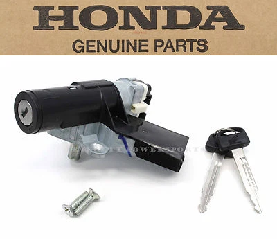 Nuevo interruptor de llave de encendido genuino Honda 06-09 CHF50 Metropolitan Lock Set #F72 Foto 1 de 4