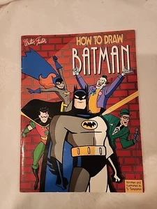 HOW TO DRAW BATMAN (DC COMICS HOW TO DRAW BOOKS) By Templeton & Foster Paperbac - Picture 1 of 4
