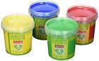 ökoNORM (Oekonorm) Nawaro Finger Paints, 4 Colour Set A (Red, Yellow, Green, Blu