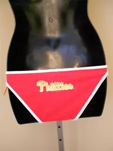 NUEVO Traje de baño Philadelphia Phillies para mujer tallas M-XL SOLAMENTE PANTALONES DE BIKINI - Imagen 1 de 6