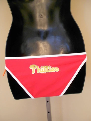 NEW Philadelphia Phillies Womens Sizes M-XL Swimsuit BIKINI BOTTOMS ONLY Cover