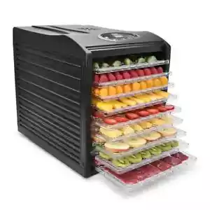 Aroma Professional 9-Tray Digital Food Dehydrator AFD-915BD - Picture 1 of 7
