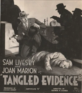 TANGLED EVIDENCE ORIGINAL ART PHOTOGRAPH RARE SAM LIVESEY 1934 RARE - Picture 1 of 2