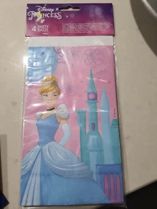 4 x DISNEY PRINCESS Paper Party Bags - Picture 1 of 1