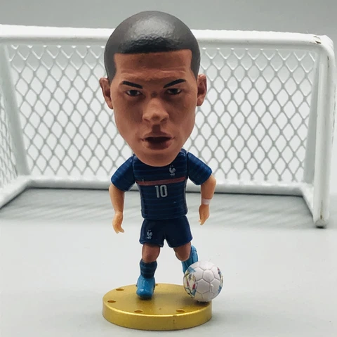 Kylian Mbappe France Bleus #10 Soccer Football Action Figure 2 inch World Cup Cover