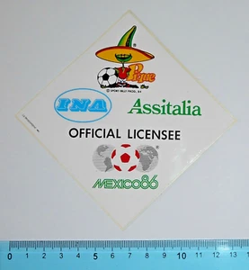 VINTAGE STICKER AUFKLEBER AUTO MOTORRAD TUNING INA ASSITALIA MEXICO 86 - Bild 1 von 1