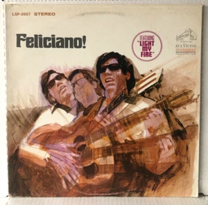 COVER ONLY  NO RECORD  Jose FELICIANO ! 1969 RCA Victor Canada VG+ - Picture 1 of 3