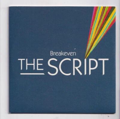 (LJ194) The Script, Breakeven - 2008 DJ CD - Image 1 of 2