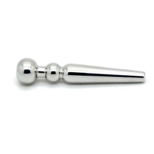 Biball Penis Plug, Surgical Steel Male Urethral Stretching Plug