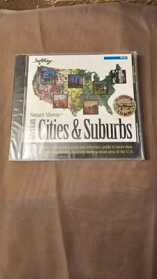 Smart Moves American Cities & Suburbs Platinum Softkey CD-ROM New Sealed - Image 1 of 3