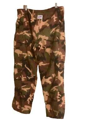 Camo Cargo S.C.R.U.B.S. Simply Comfortable Basic Scrubs Elastic Waist Sz M 36x28 - Image 1 of 4