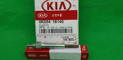 GENUINE KIA K2700 TRUCK 4 CYL 2.7 L DIESEL GLOW PLUG SET - Image 1 of 2