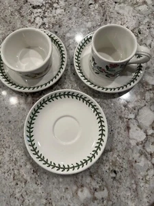 Portmeirion Botanic Garden Terrace Coffee Tea Mugs Large Excellent - Picture 1 of 5