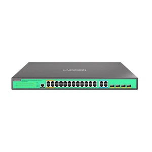 Conmutador PoE administrado L2 de 24 puertos, conmutador PoE++ Gigabit completo con puertos 4* BT 90W - Imagen 1 de 10