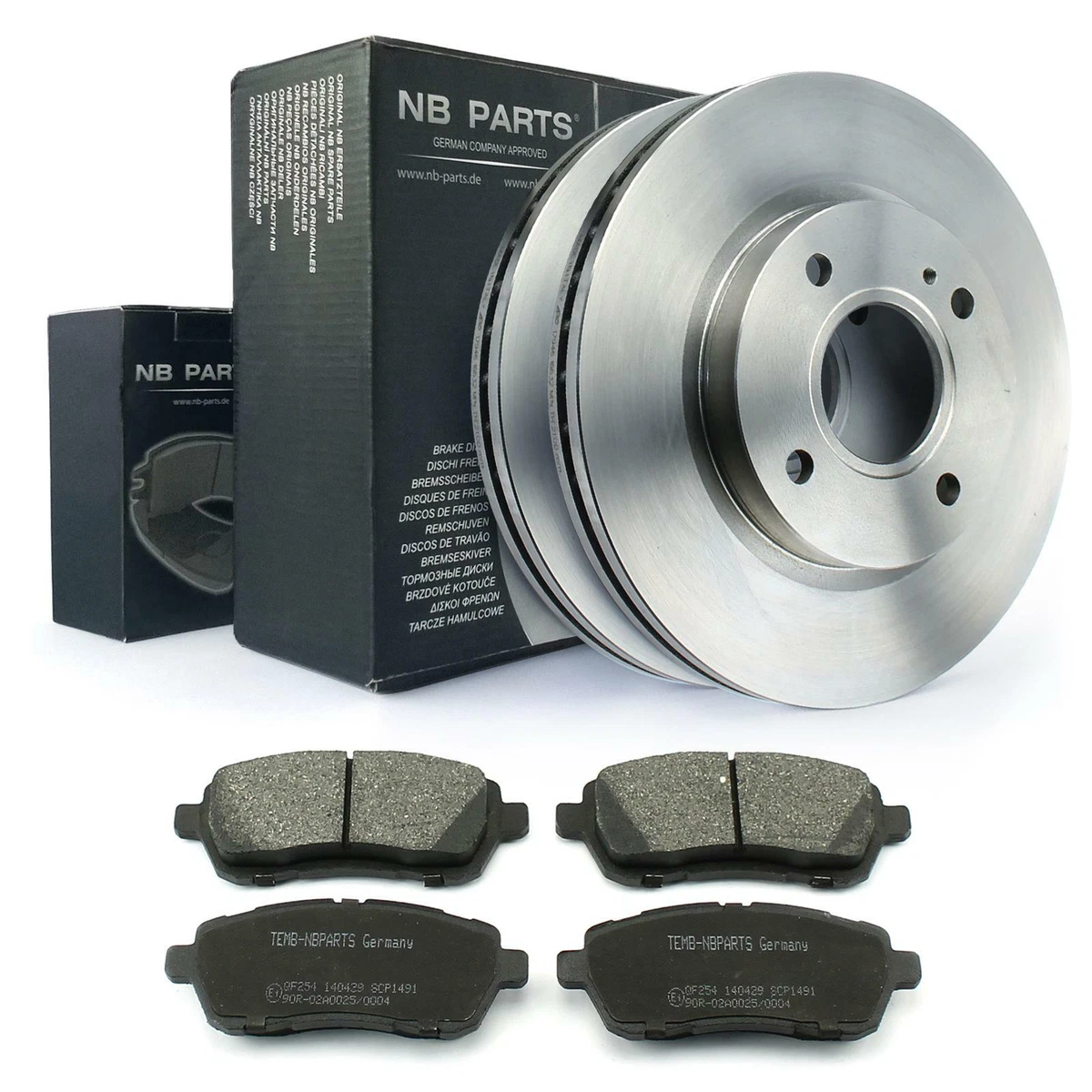 KIT DISCHI FRENO PASTIGLIE FR BREMBO ANT FOR FORD FIESTA VI 1.4TDCI RTJA - Foto 11