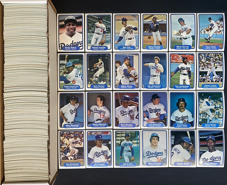 1982 Fleer - Baseball Cards - #1-220 - Complete Your Set - You U Pick - Image 1 of 1