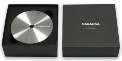 NAGAOKA STB-SU01 Record Stabilizer Stainless Turntable Weight Made in Japan - Image 1 of 4