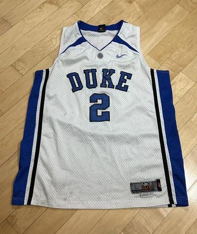 Nike Team Duke Blue Devils Men’s Sewn Basketball Jersey #2 Size Large Cover