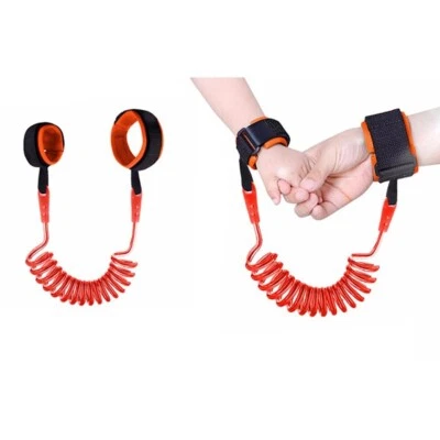 Leash child orange bracelet cord anti loss safety baby child fastener Poi - Image 1 of 4