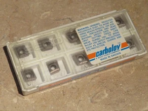 17 pcs SECO CCMX 080308T-MD07 (-77) Grade S25M Carbide Inserts EDP 11908 SWEDEN - Picture 1 of 2