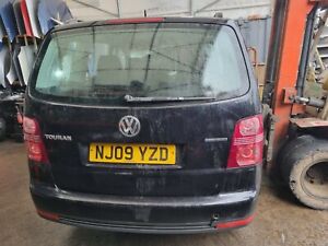 2006 - 2010 VW Touran Mk1 Face Lift MPV Tailgate In Black LC9X With Marks 