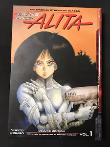 Battle Angel Alita Edición Deluxe Manga Volumen 1 Tapa Dura Totalmente Nuevo - Imagen 1 de 1