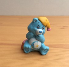 Vintage Small Care Bear Bedtime Bear Miniature Figure Kenner