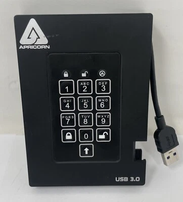 Apricorn 2TB Aegis Fortress Drive - A25 3PL256 2000F - Image 1 of 4