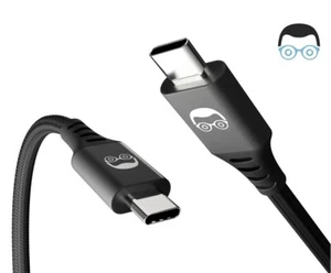 nerdig® 100W USBC auf USB C Kabel Daten Schnelladen Typ C für Laptop Apple etc - Bild 1 von 8
