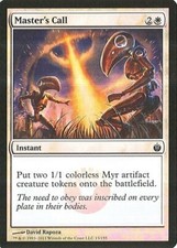 MTG - Mirrodin Besieged - Master's Call - Foil - NM