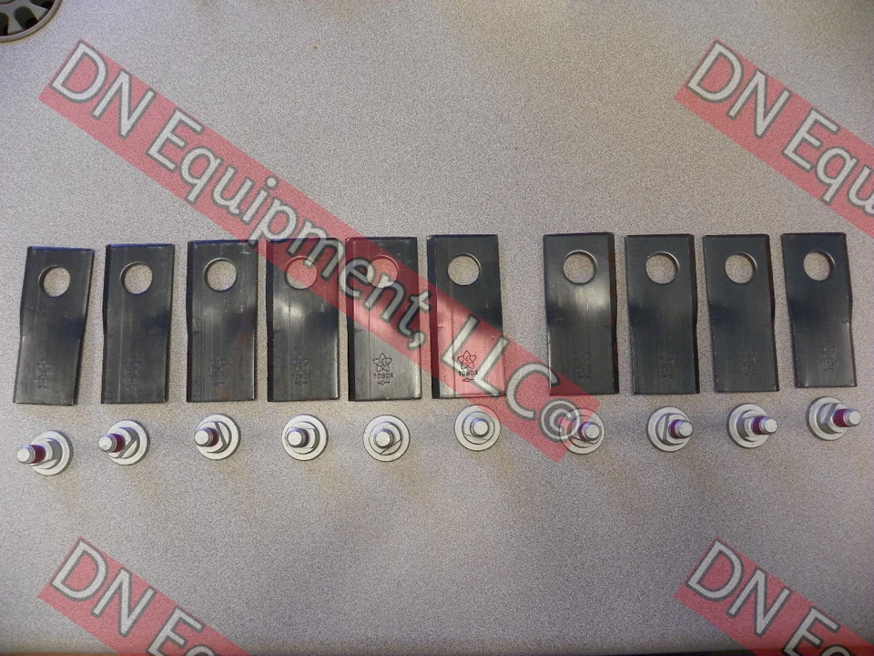 Galfre Disc Mower 5 Disc Blade Kit with Bolt & Nut - Image 1 of 1