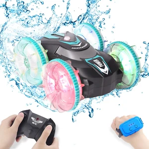 Amphibious Remote Control Car Boat for Kids - Birthday Gifts for Boys Girls Age - Picture 1 of 9